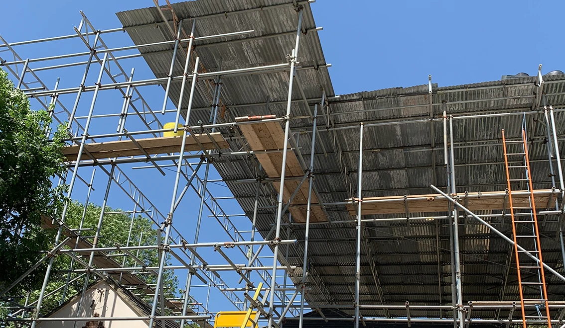 Temporary-Roof